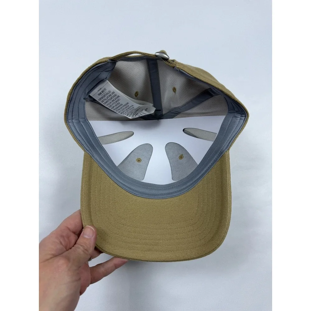 Under Armour Mens Tan Adjustable Baseball Cap Logo Hat 6007147 OSFM NEW‎